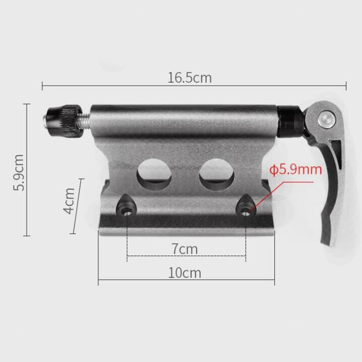 Bike Car Pickup Bed Rack Quick Release Fork Truck Installation Carrier