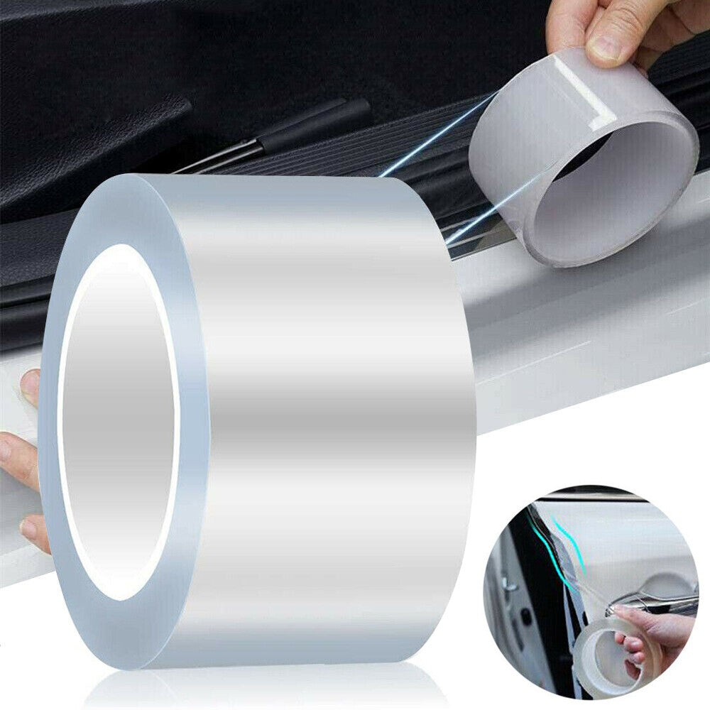 Clear Paint Protection Film Vinyl Wrap Self Adhesive for Car Bike 7CM x 5M UK