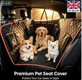 Car Rear Back Seat Cover Pet Dog Cat Protector Waterproof Hammock Mat Seatbelt