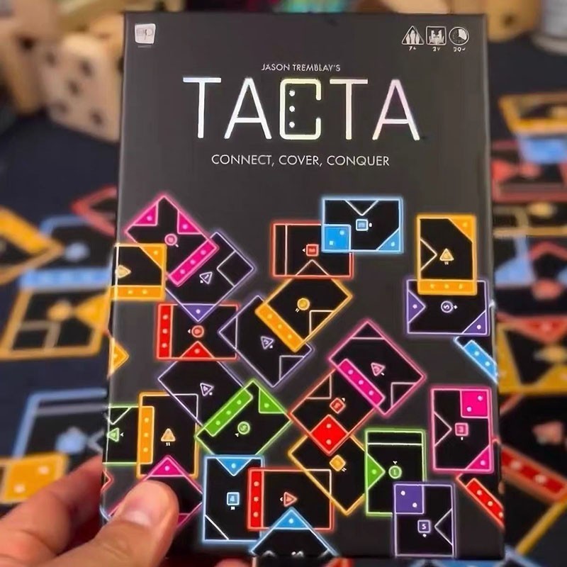 TACTA Taku Tabletop Game Set With Fast-Paced Color Matching Strategy Party Hot