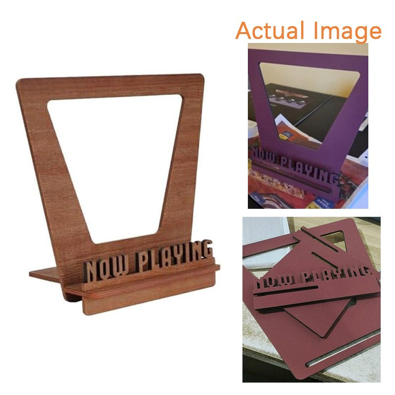 Retro Record Holder For Vinyl - Now Playing Vinyl Record Stand