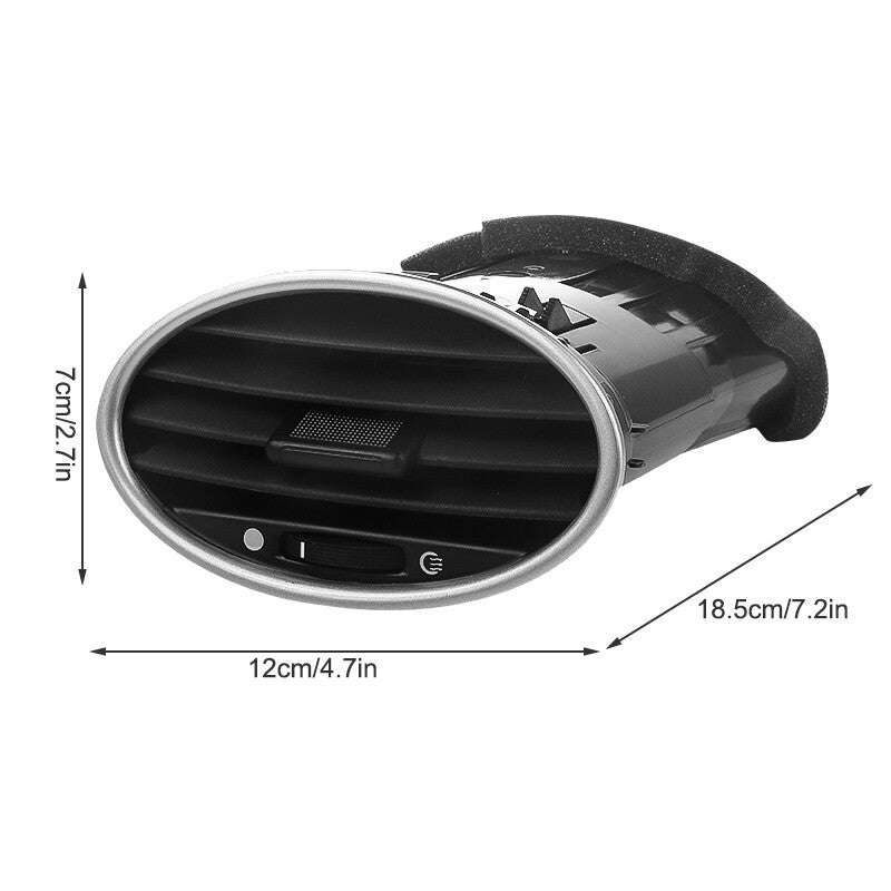 1X Center Dashboard Air Vent Outlet 4M51A014L21AD for Ford Focus MK2 2005-2013．
