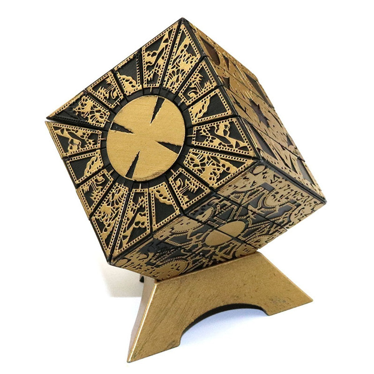 Hellraiser Puzzle Cube Horrorwood Stand Pinhead Lock Figure Unlocking Fun Horror