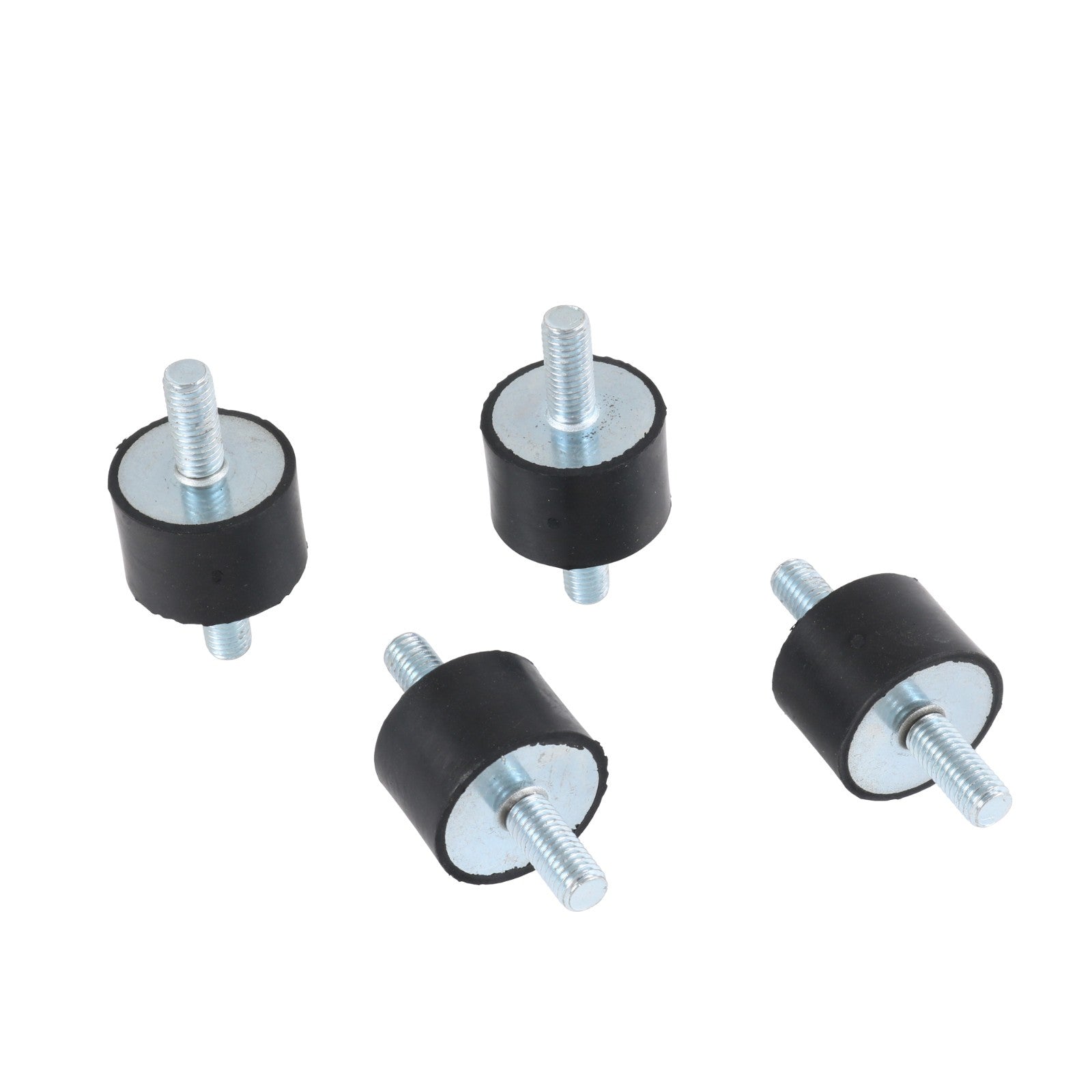 4X M8 Male / Male Anti Vibration Rubber Mount Car Bobbin Isolator Damper 30x20