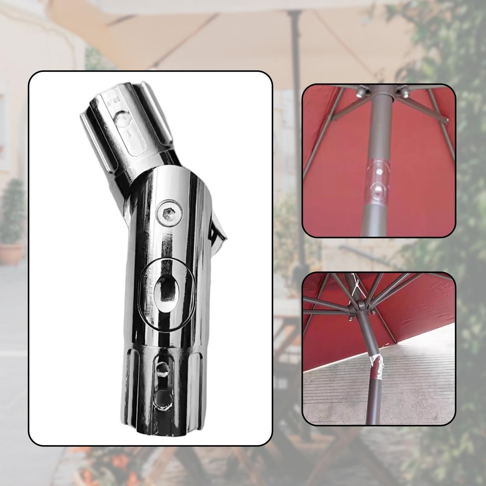 Patio Umbrella Shaker Turn Heavy Duty Tilt Mechanism for Travel Beach Party