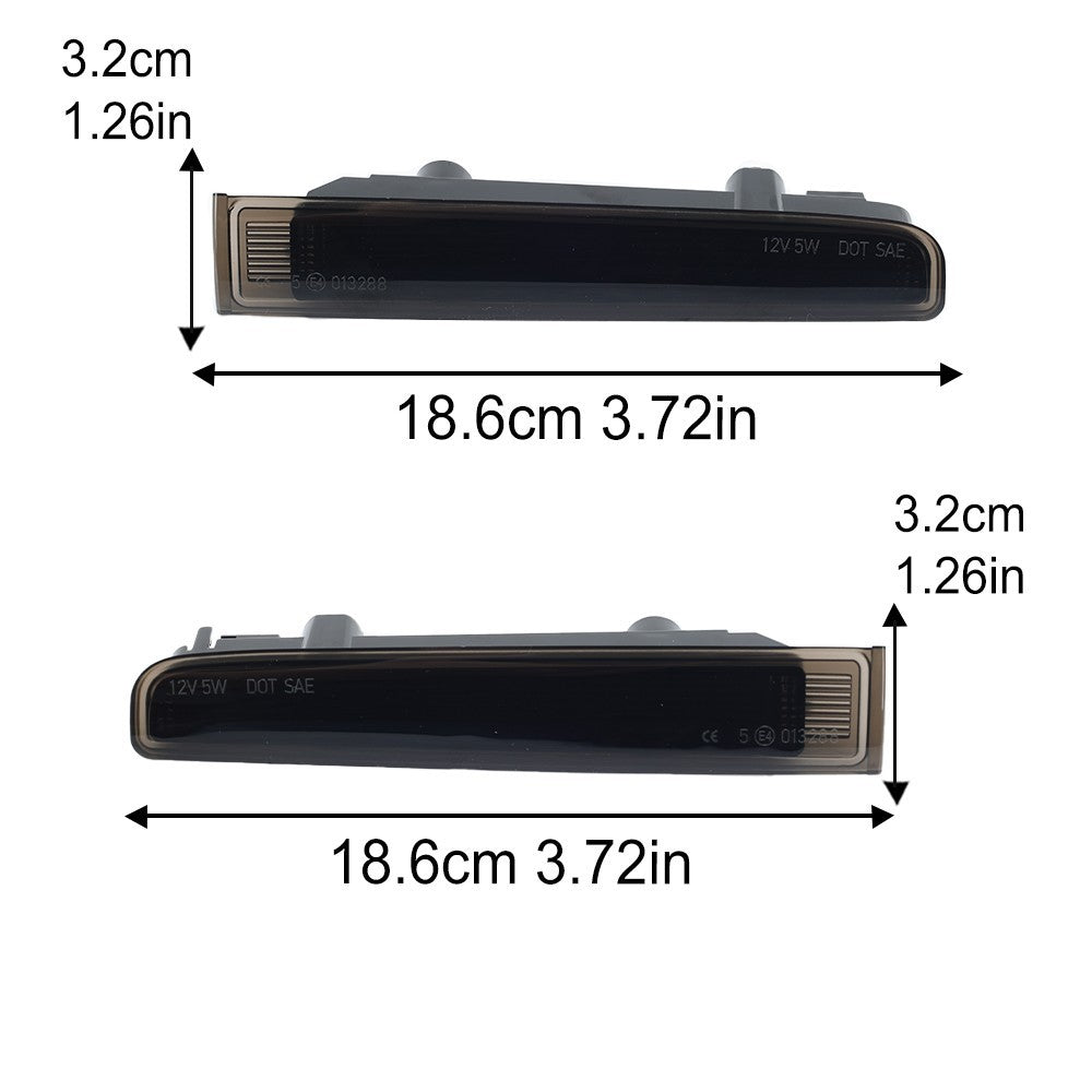 LED For VW Transporter T5 T5.1 T6 High Level Black Rear Brake Light Barn Door UK