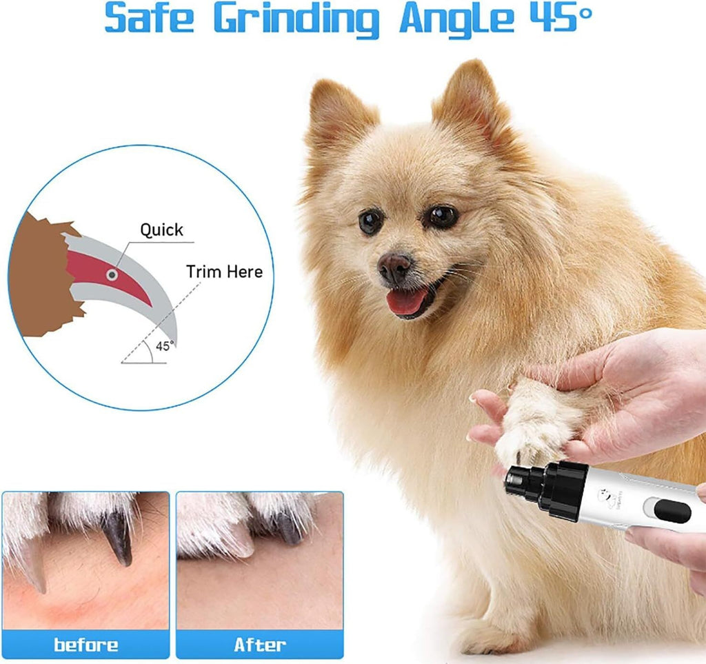 Heusom Silent Groom Pro Silent Grind Silentgrind Pro Dog Nail Trimmer Smooth UK