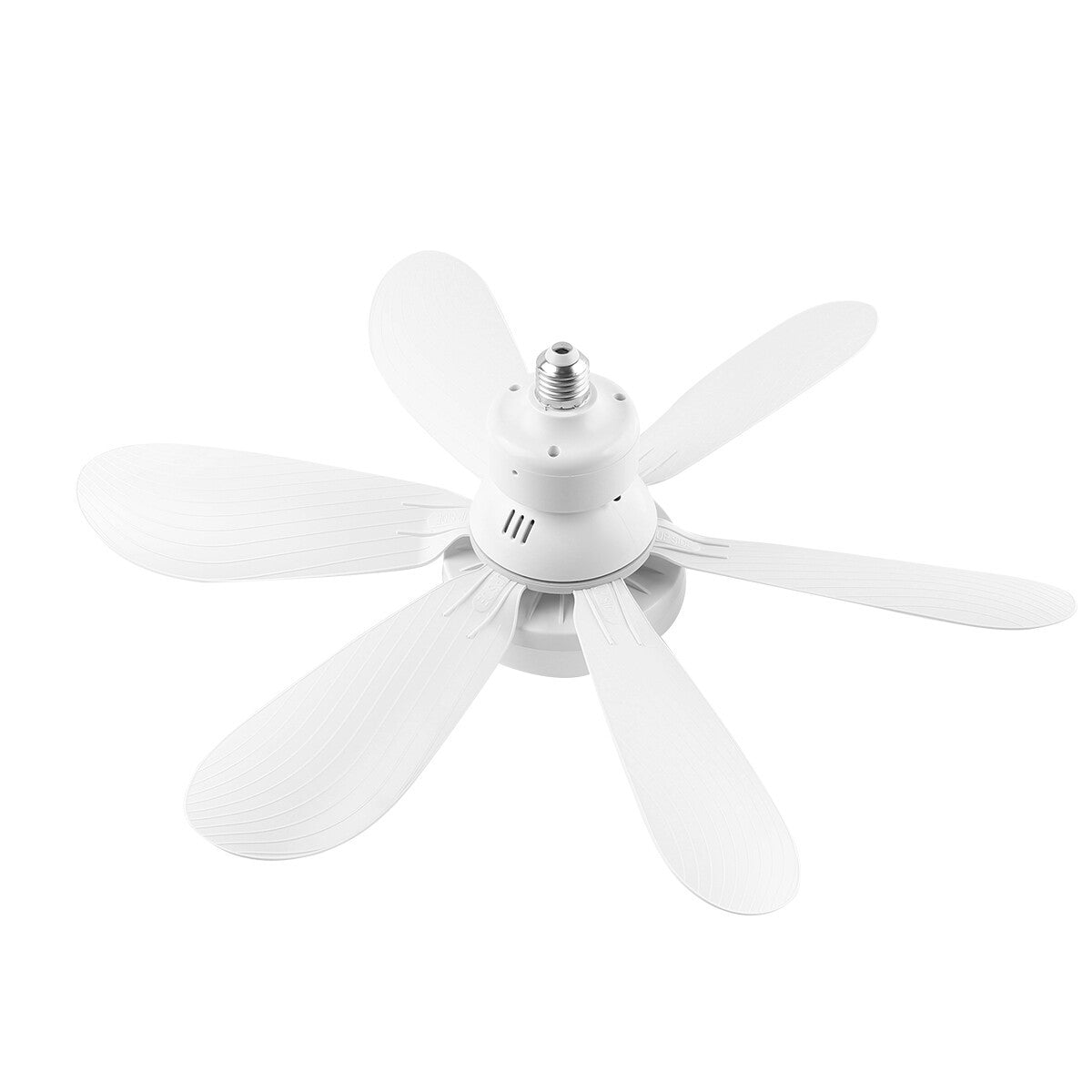 Modern Led Ceiling Fan with Light Dimmable E27 Bedroom Living Room Fan Lamp
