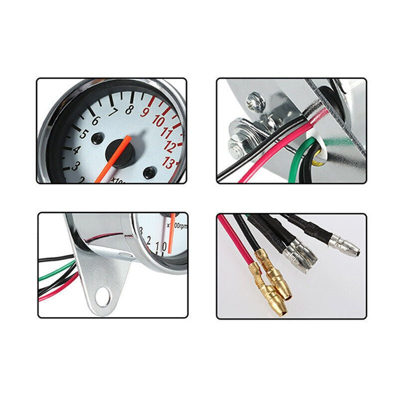 For Motorbike Gauge Speedometer Tachometer with Precise Engine Data Tracking