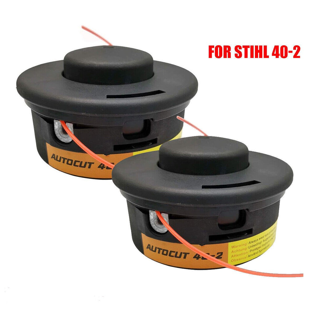2 Pack For Stihl Autocut 40-2 Strimmer Head FS220 FS280 FS350 FS400 FS460 FS480