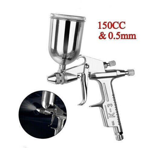 Mini Small Air Spray Gun HVLP Auto Car Detail Touch Up Paint Sprayer Spot Tools
