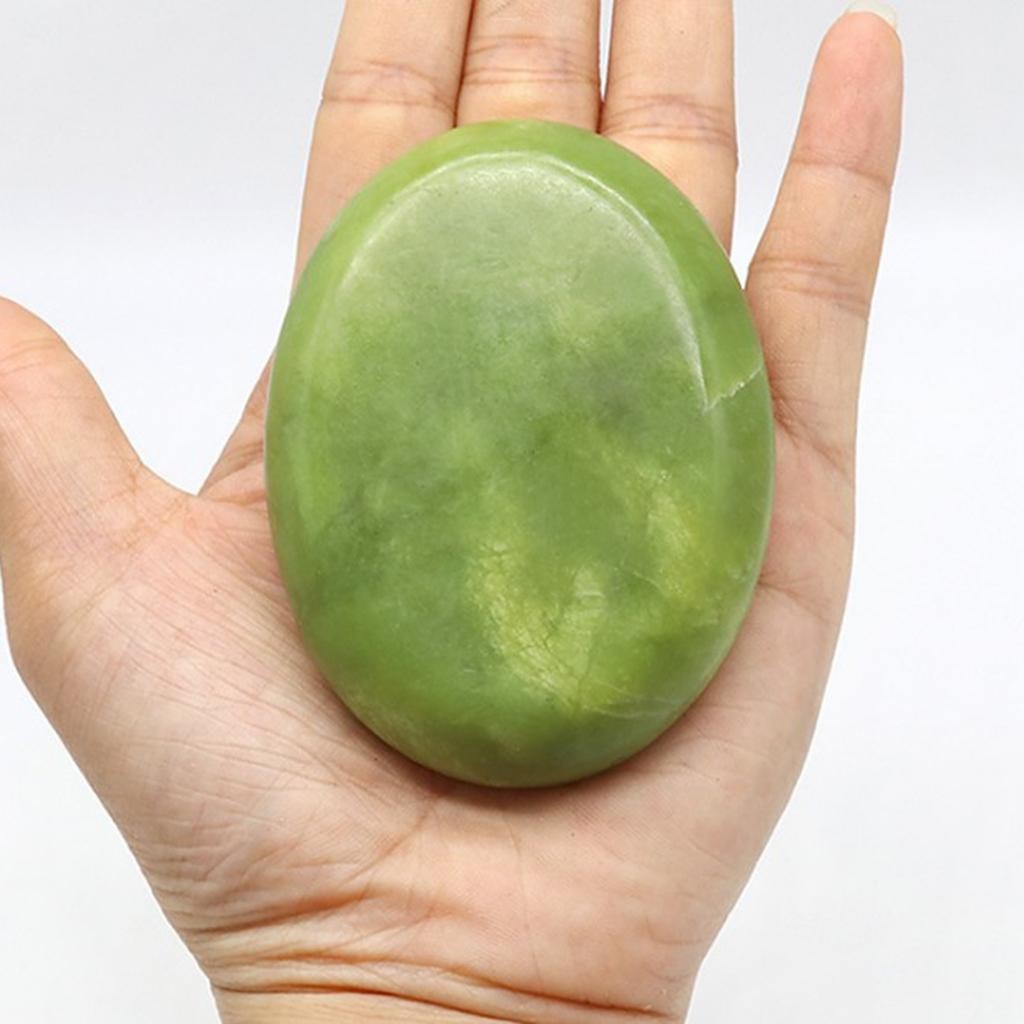 Professional Natural Jade Massage Stones Hot Cold Stone for Body