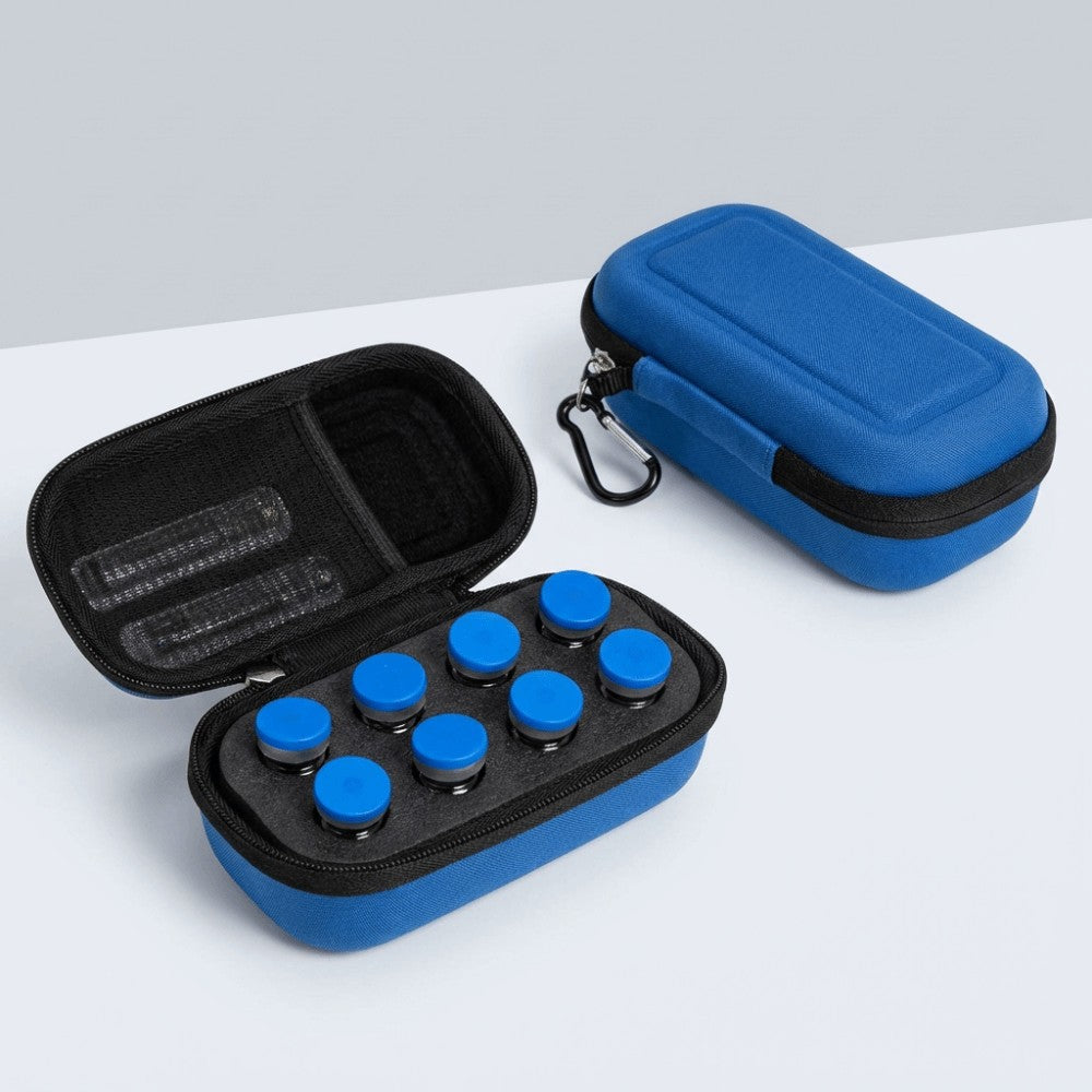 10ML 8 Slot Storage Case Waterproof Insulin Vial Protector for Home Travel