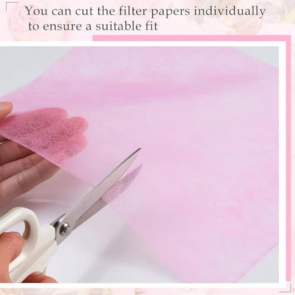 400 Sheets Nail Dust Collector Filter Paper Disposable Nail Dust Suction6387