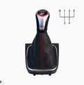 Leather Gear Shift Knob Dust Cover for Golf 5 and 6 Speed Manual Transmission