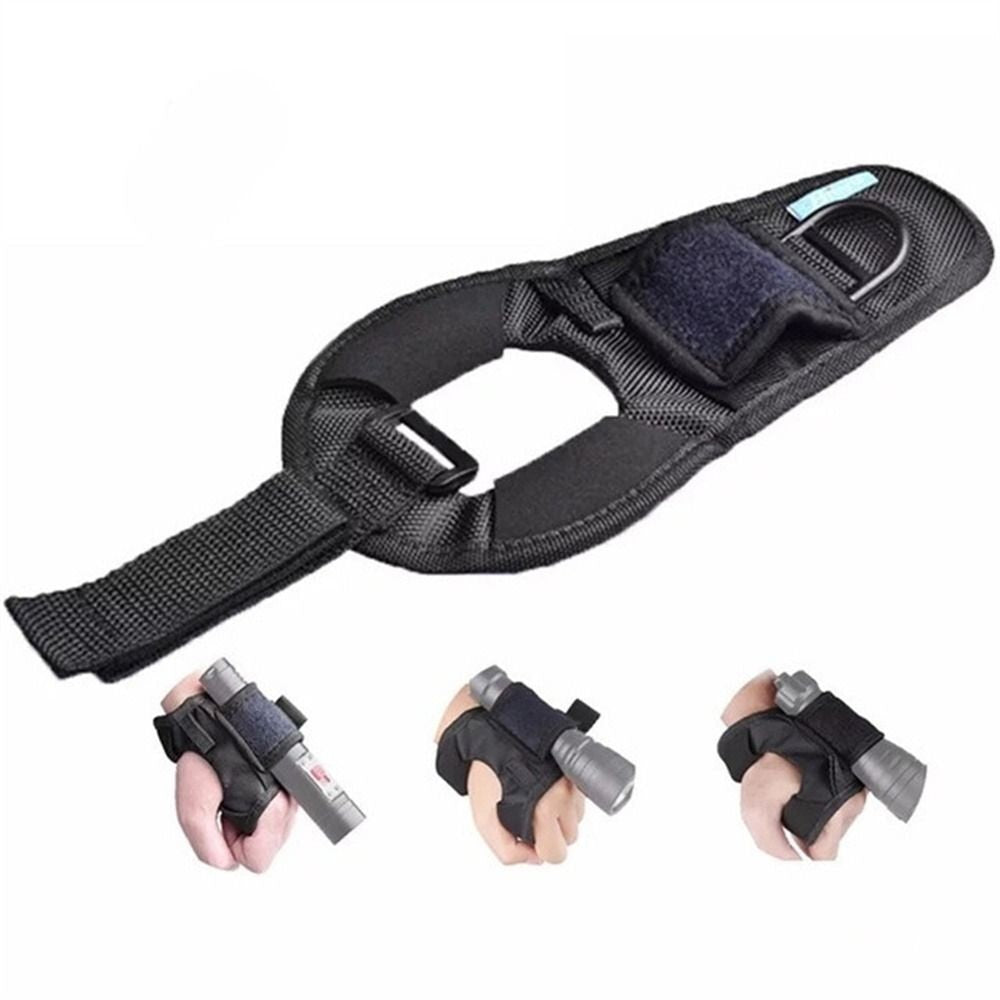 Torch Holder Wrist Strap Glove Diving Flashlight Gloves  Flashlight Glove Holder