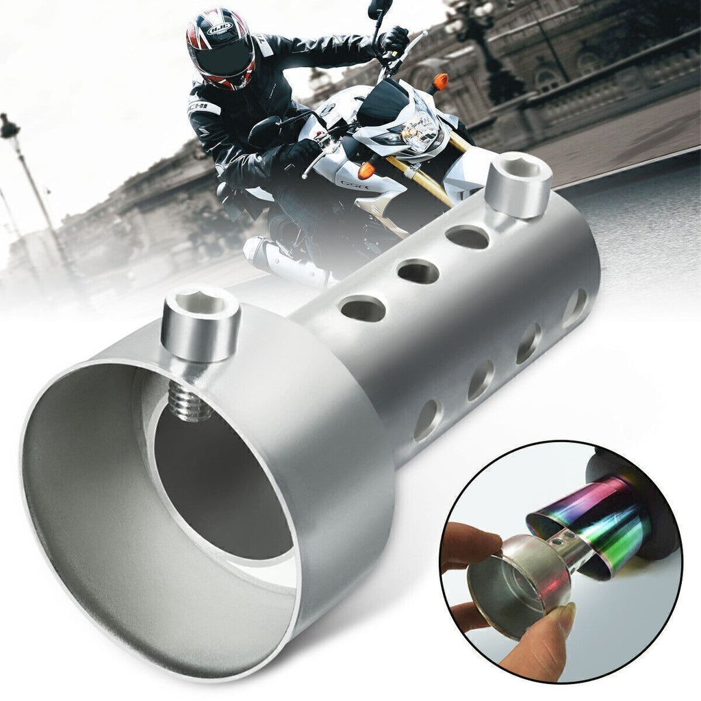 2X 48mm Motorcycle Motorbike Exhaust Can Pipe Muffler Baffle DB Killer Universal