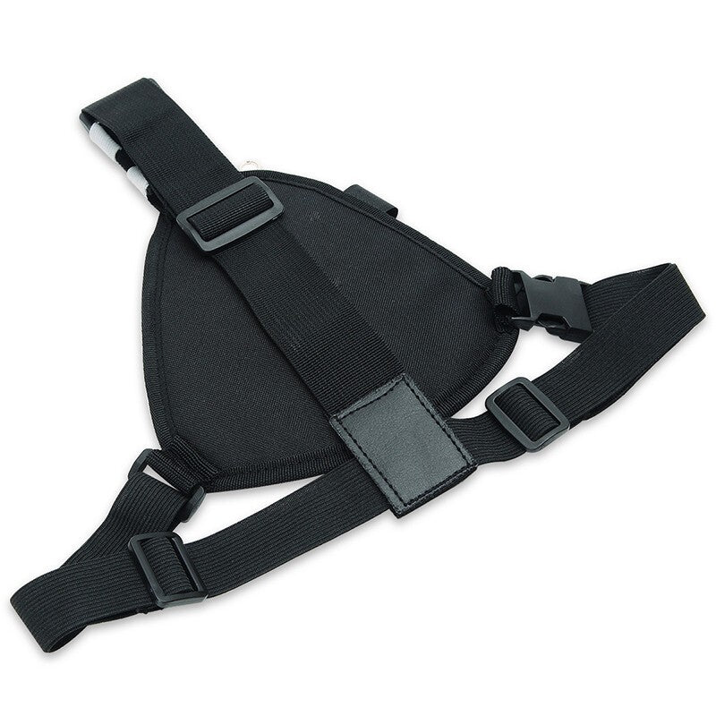 Radio Harness Bag Front Pack Triangle Chest Bag Pouch Walkie Talkie Adjustable