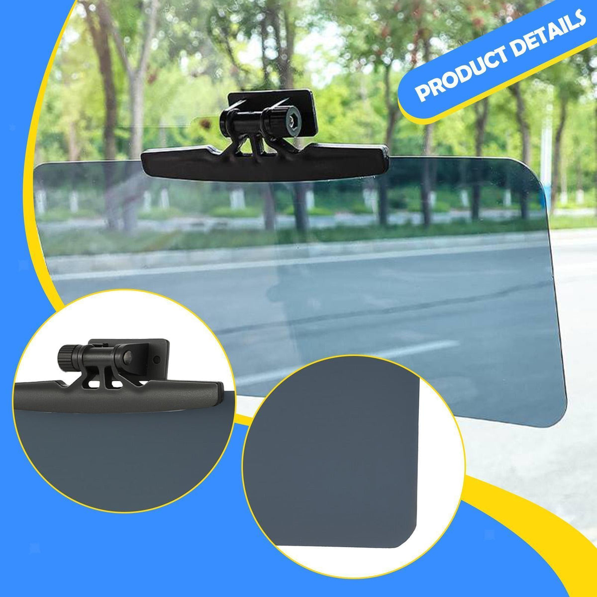 Generic Sun Visor Extender for Car Universal Protect from Glare Sun Blocker