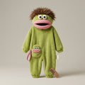 Big Mouth Monster Onesiee Funny Oversized Fleece Plush Pajamas Unisex Jumpsuit