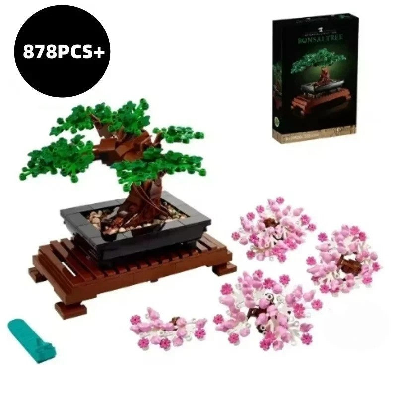 Botanicals 10281 Bonsai Tree 878 Pcs Ages 18+ Perfect Gift Brand New Sealed