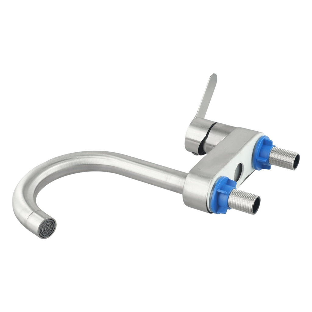 304 Stainless Steel Basin Mixr Tap Hot & Cold Water Faucet – Modern Single Level