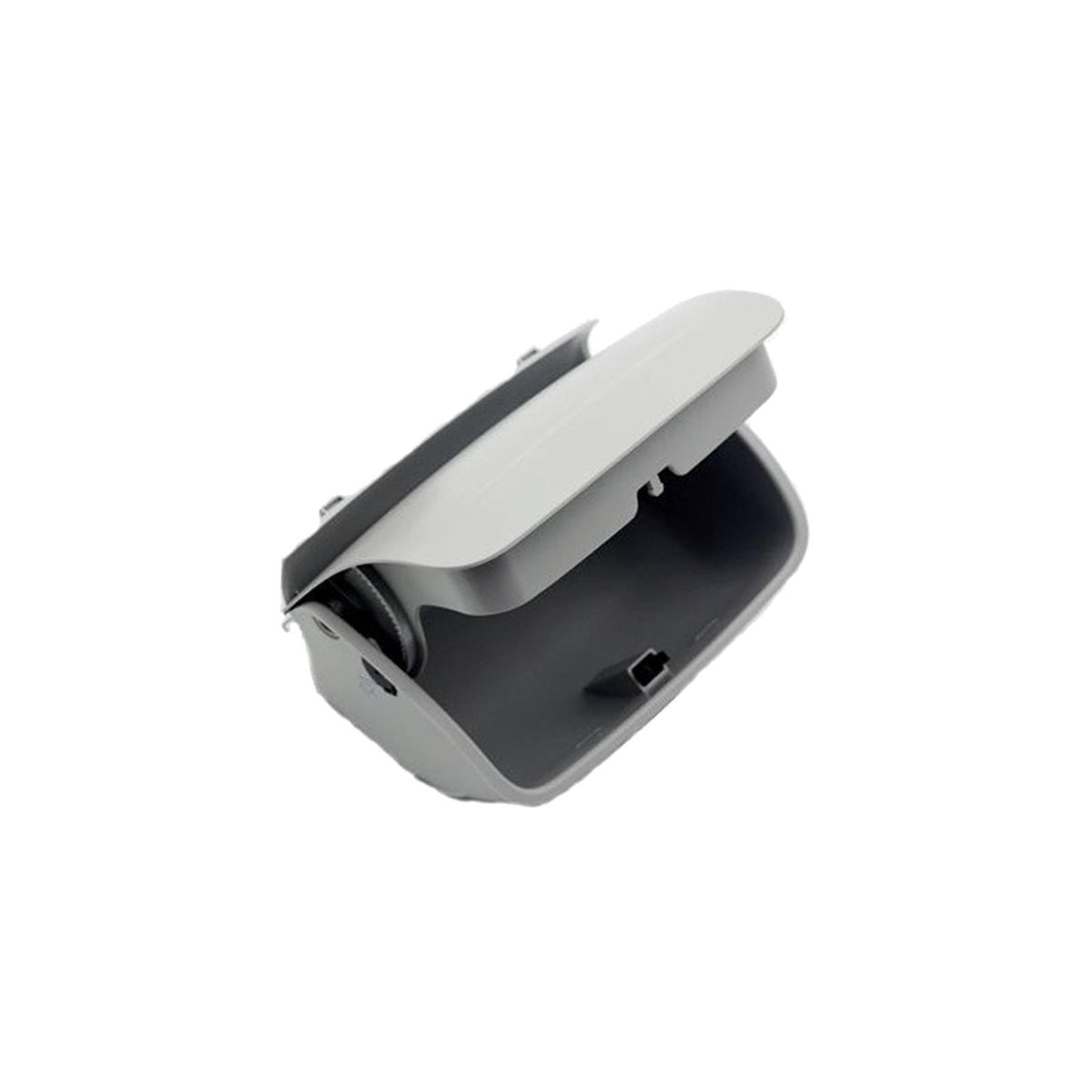 Sunglasses Clip Storage Case Roof Seat Glasses Box for Skoda Octavia A7 Gray