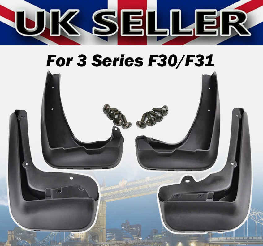 Mud Flaps Splash Guards For BMW 3 Series F30 F31 2012-2018 OE Style Set