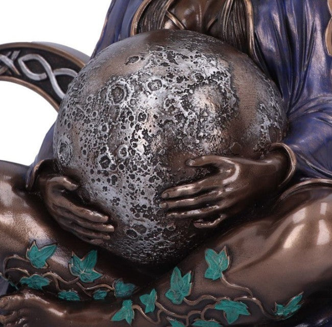 Gaia Goddess Sculpture Mother Earth Statue Decorative Figurine for Garden Patio
