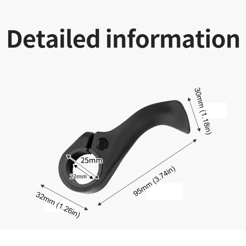 1 Pair Ergonomic Bicycle Inner Bar Ends Ultralight Thumb Grips  MTB