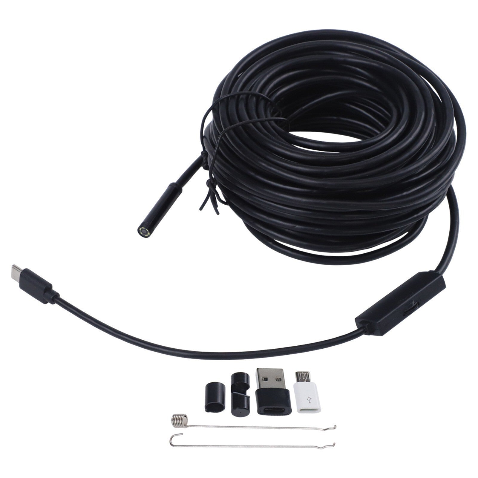 10m Pipe Inspection Camera Video Sewer Drain Cleaning Useful