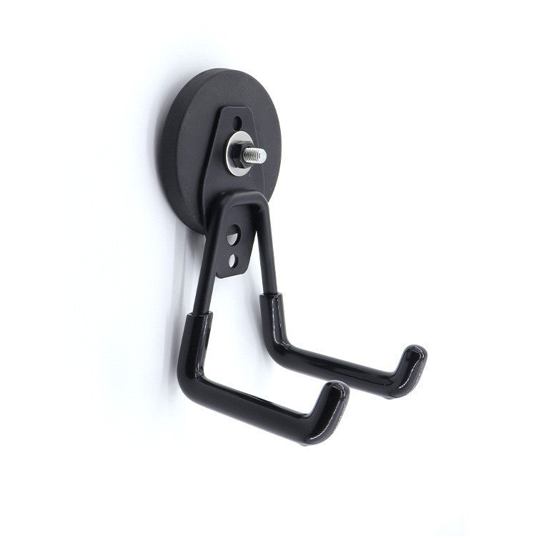 Heavy-Duty Magnetic Double-Claw Hook,Strong Magnetic Tool Holder for Garage Wall