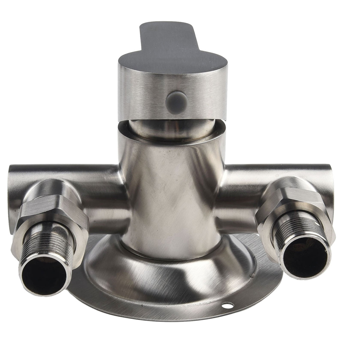 Wall Mounted Shower Mixer Tap Bathroom Single Lever Cold Hot Water Faucet UK