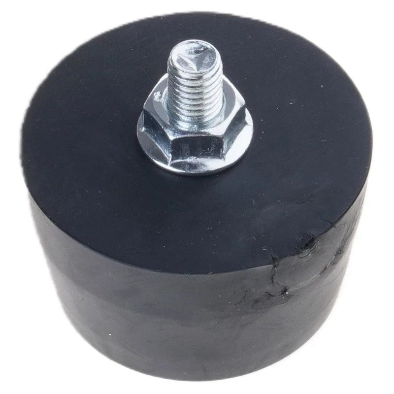 4 Pcs Compressor Mounting Feet M8 Threaded Rubber Pads for Equipment