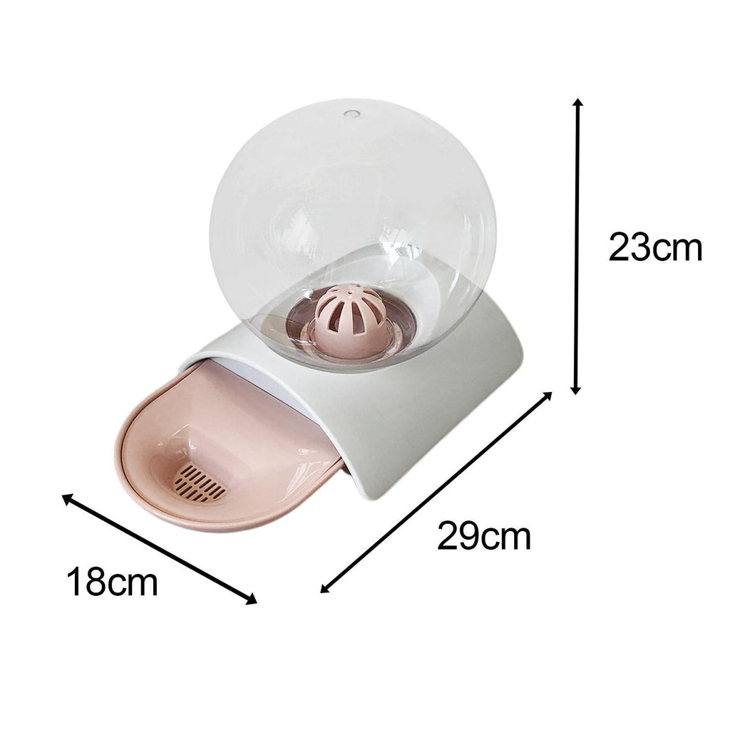 Water Dispenser Pet Feeder Drink Round Ball Large Capacity