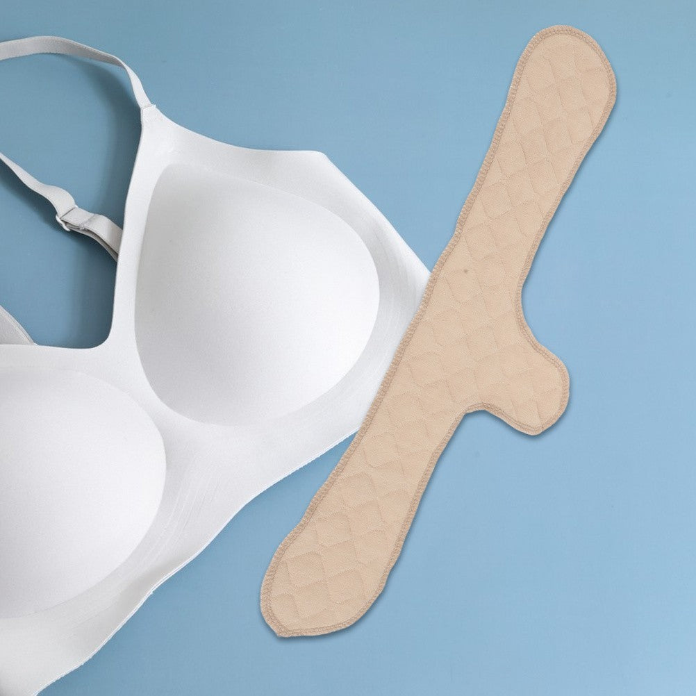 4 Pcs Sweat Absorbent under Breast Pads Bra Reusable Cotton Inserts Washable