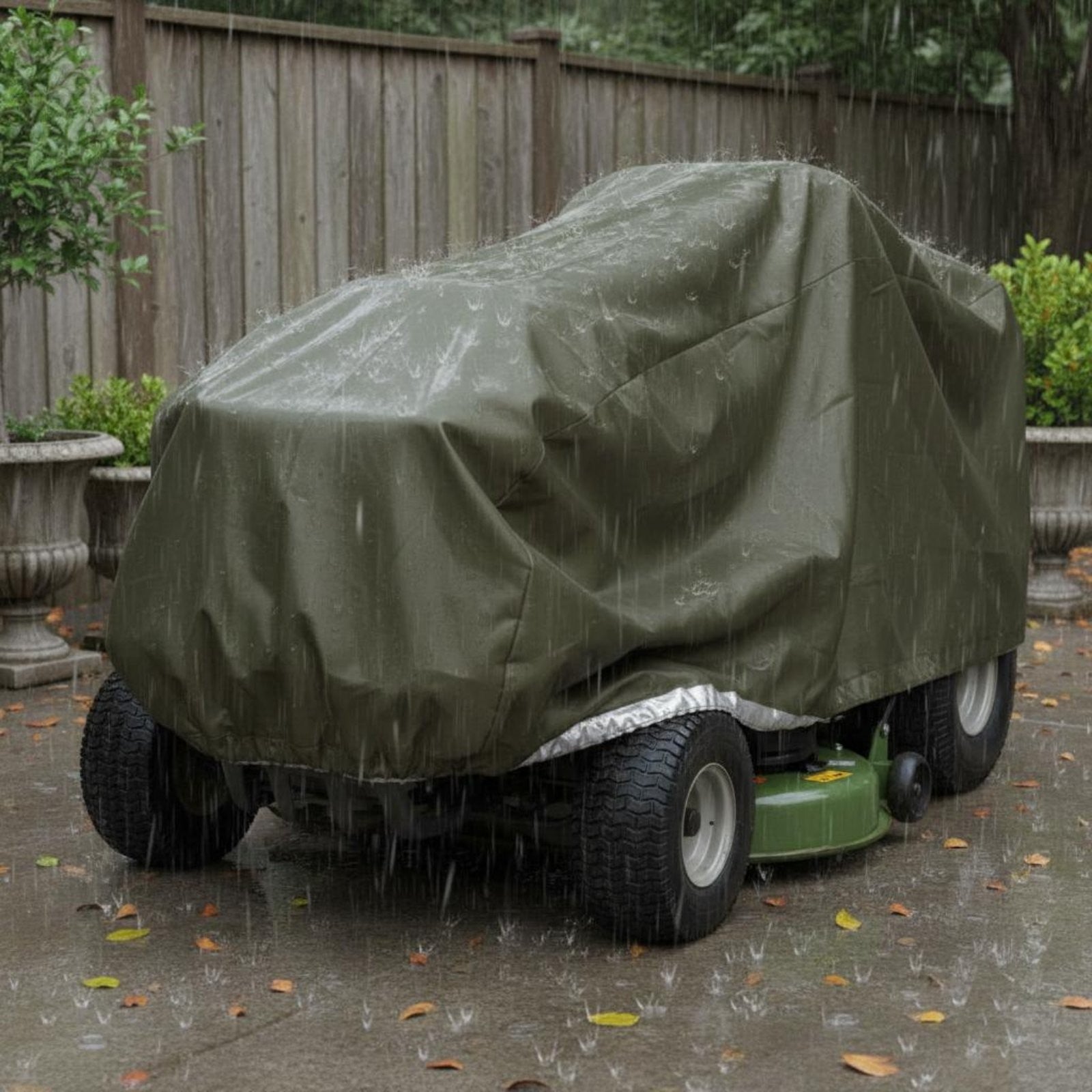 Heavy Duty Waterproof Cover for Lawn Tractor Riding Mower Garden Protection