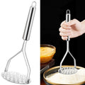 Potato Masher Stainless Steel Press Professional Vegetable Crusher Thick Durable