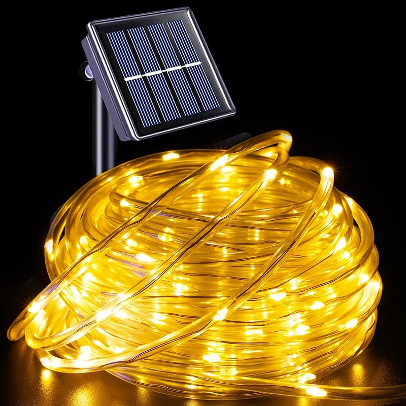 50-300LEDs Outdoor Solar String Lights Fairy Strip Waterproof Rope Garden Xmas