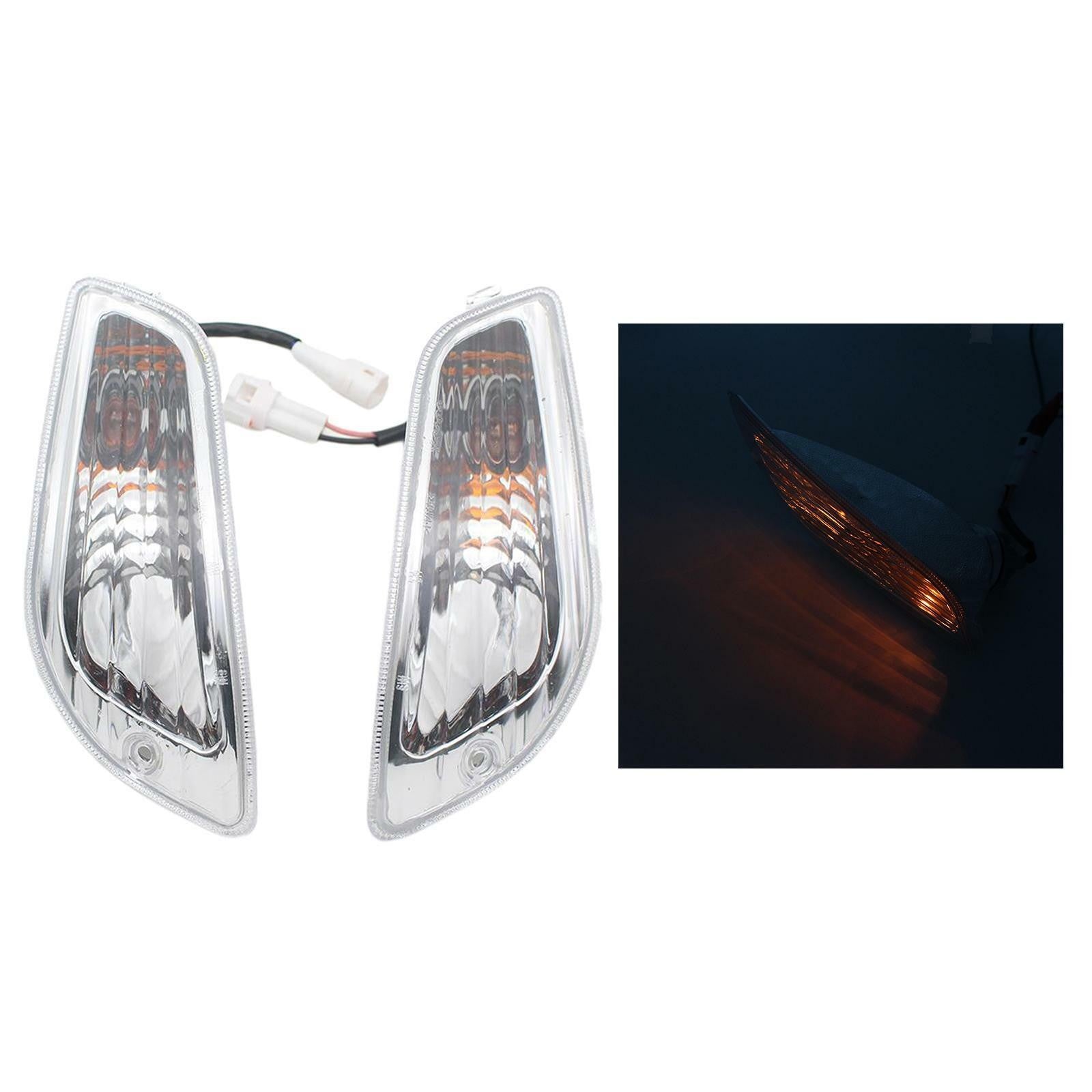 1 Pair Front Indicator Turn Signal Lamp Fit Vespa LX 50 LX 125 Scooter Parts