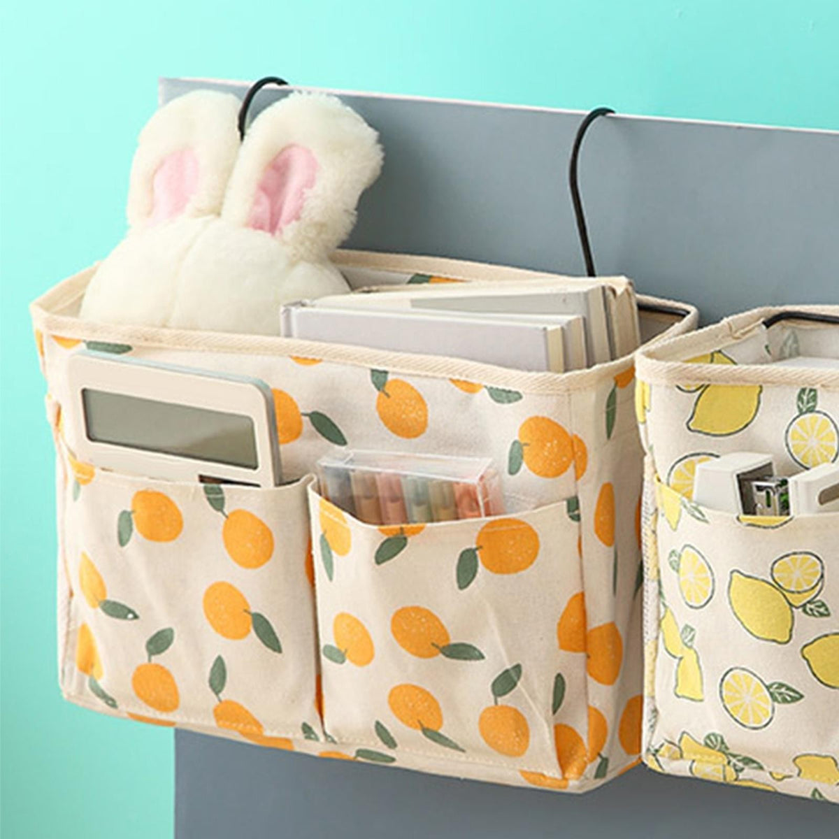 Bedside Caddy Bedroom Sundries Organizer Multi Pockets for Bunk Bed Sofa