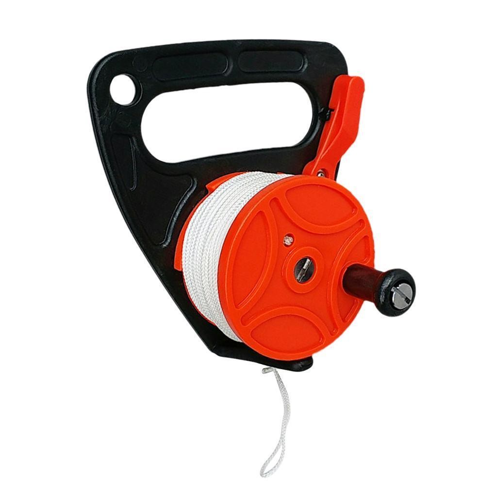 Portable Scuba Diving Diver SMB Dive Reel Kayak Anchor & Handle, 150ft Line
