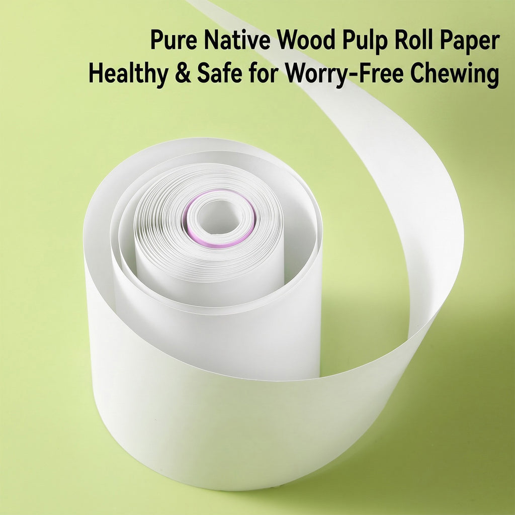 Bird Shredding Toys for Parrots,Interactive Rolling Paper Play Accessory
