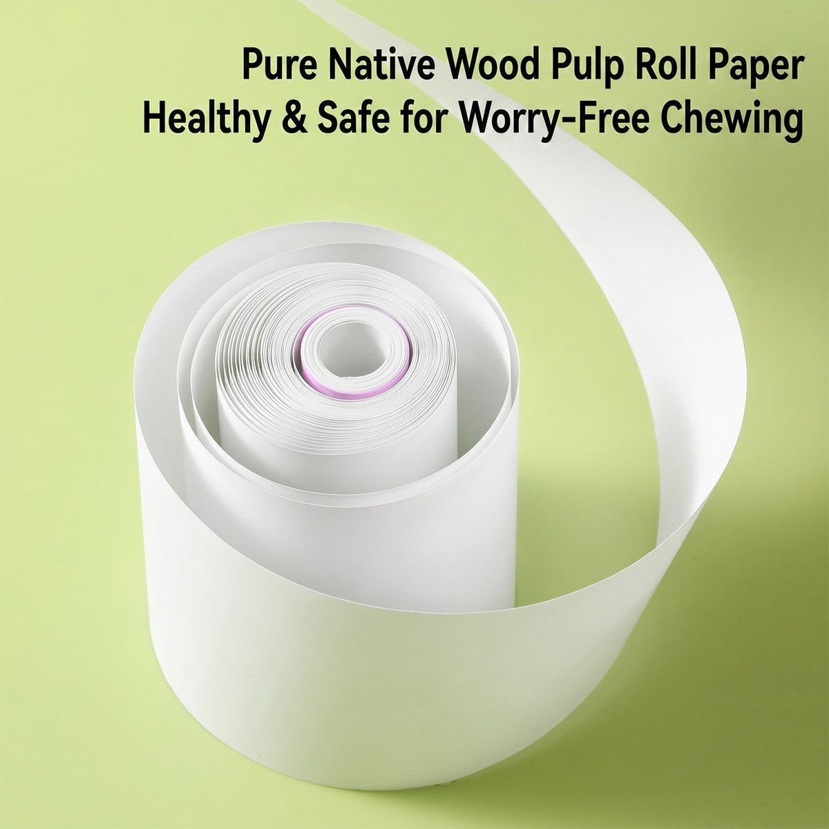 Bird Shredding Toys for Parrots,Interactive Rolling Paper Play Accessory