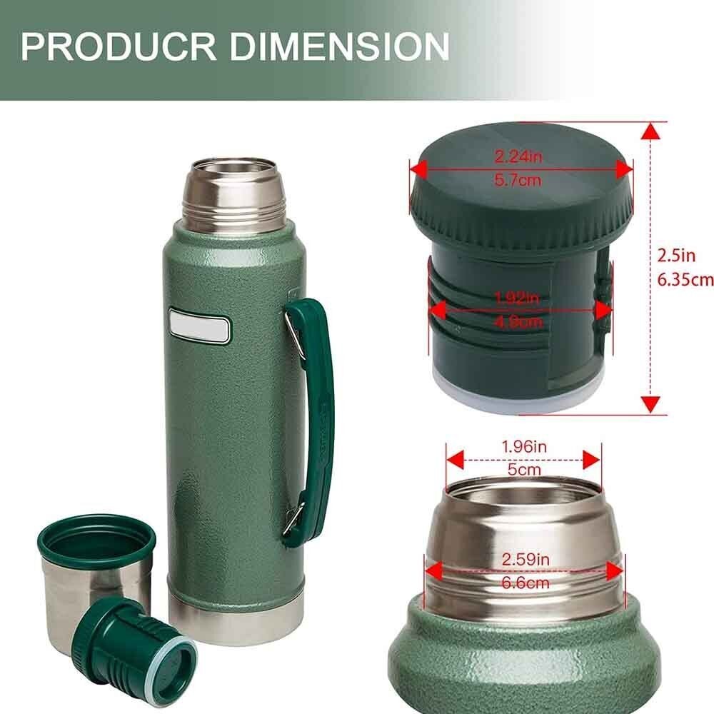 Stanley Classic Vacuum Bottle Stopper, Wide Mouth Replacement Thermos Plug