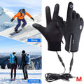 Electric Heated Gloves USB Insulated Warm Thermal Gloves Winter Unchargeable