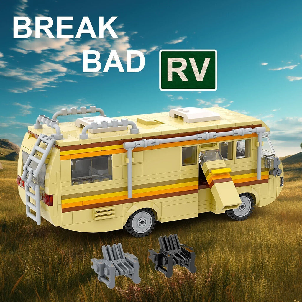 Building Blocks Set for Break Bad Car House Van Model Bricks Kit Toys Kids UK