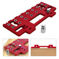 Shelf Pin Jig Drill Guide Template Shelf Pin Drilling Jig for Cupboard Wardrobe