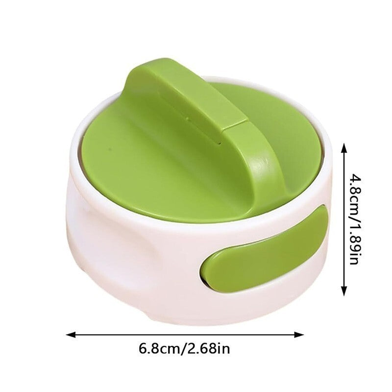 Compact Manual Can Opener Easy Twist Jar Bottle Lid Remover Tool Easy To Use