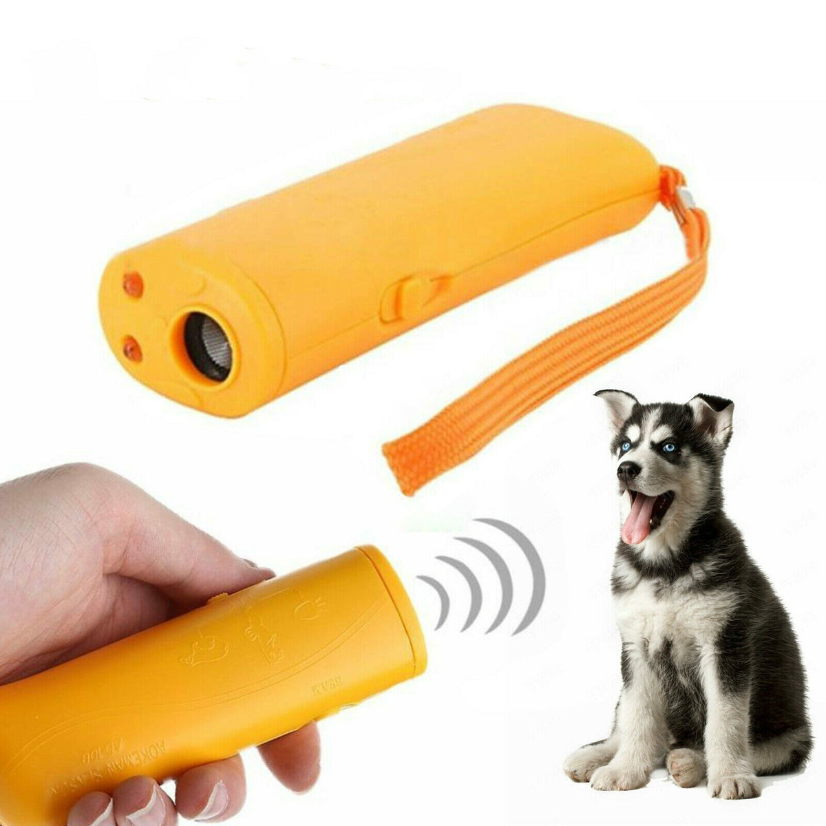 Ultrasonic Anti Bark Control Stop Barking Dog Training Repeller Device Defence